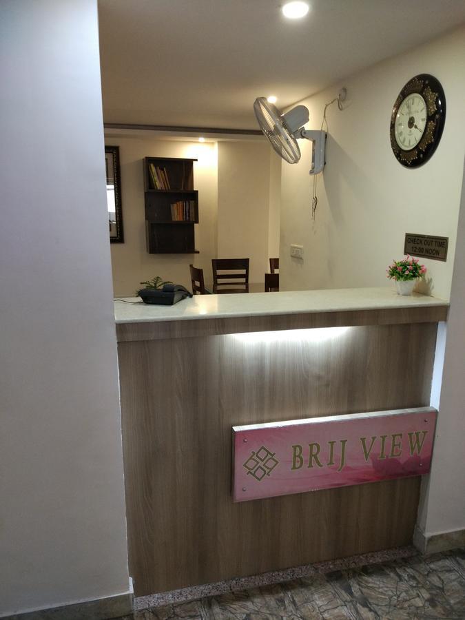 Brij View Hotel Vrindavan Bagian luar foto